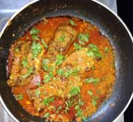 Shrimp or fish (salmon) Kadai