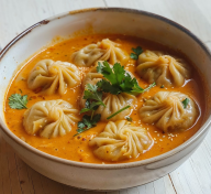 Jhol Veg Momo (8pcs)