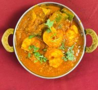 Shrimp or Fish (salmon) Balti