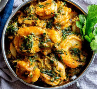 Shrimp Saag