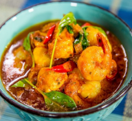 Shrimp or Fish (salmon) Curry