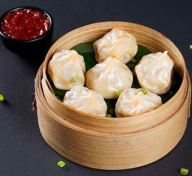 Steamed Vegetable Momo (6 pcs)